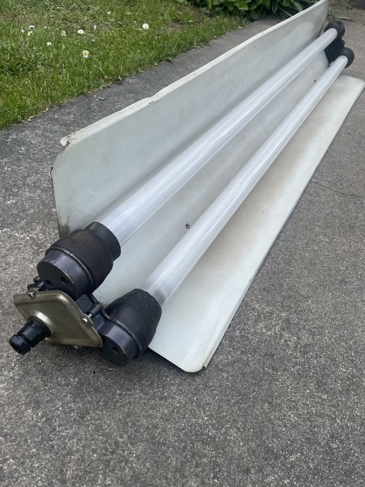 Lampa jarzeniowa PRL loft przemysłowa