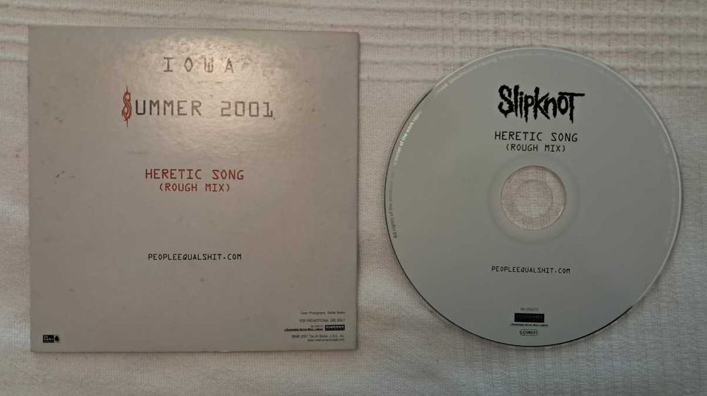 Slipknot - Heretic Song (Rough; Promo Single) (2001) - CD