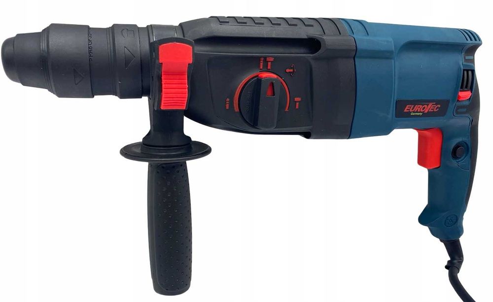 Młotowiertarka wiertarka młot udarowy sds+ mocna zestaw walizka 2600w