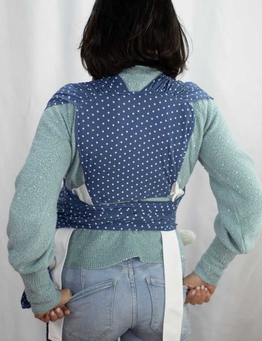 Sling Quick Wrap - riscas cinza