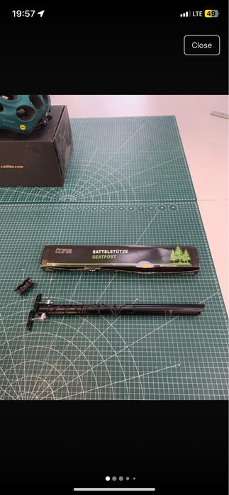 Tune seatpost 27.2 400mm