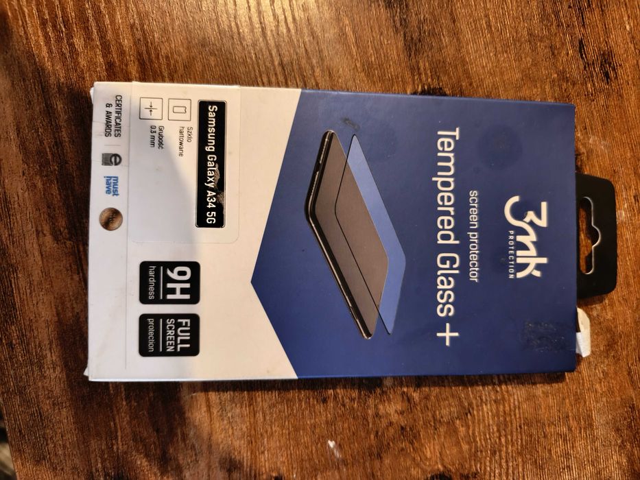 Szkło hartowane 3mk Tempered Glass+ do Samsung Galaxy A34 5G | 9H