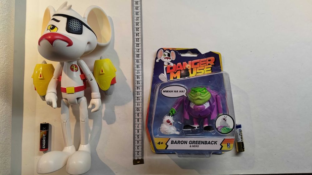 Danger Mouse Baron Greenback фигурки игрушки машинка опасная мышь