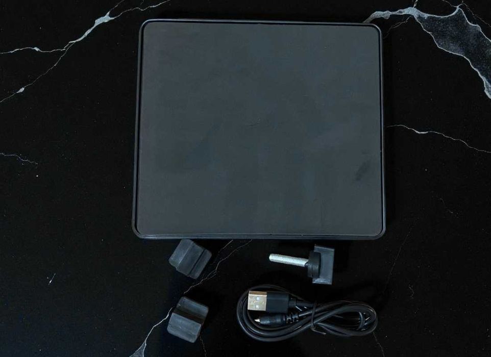 Столик для ноутбука Laptop Table T8 з двома кулерами для охолодження