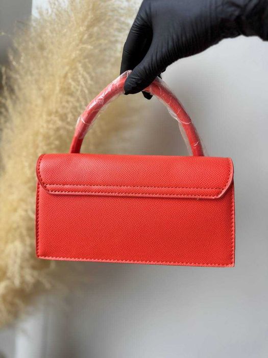 Cумочка сумка jacquemus чорна та помаранчева