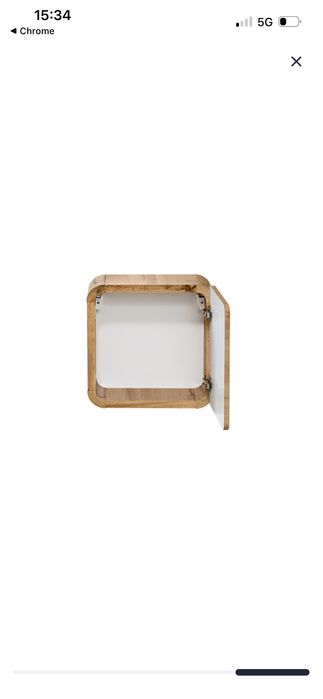 Szafka wiszaca dab craft zloty