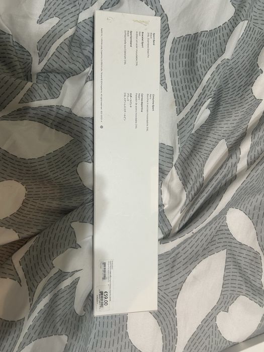 Bracelete Apple preta para Apple Watch 42mm