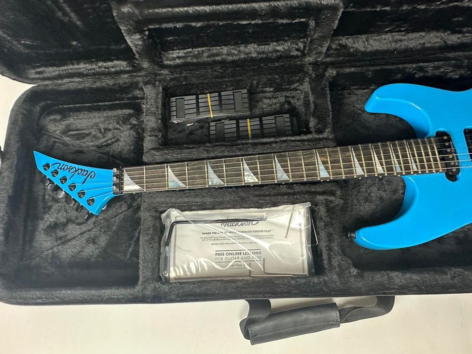 Ація! 2022 USA Jackson Soloist SL3 Riviera Blue (NEW, ebony, 1500!$)