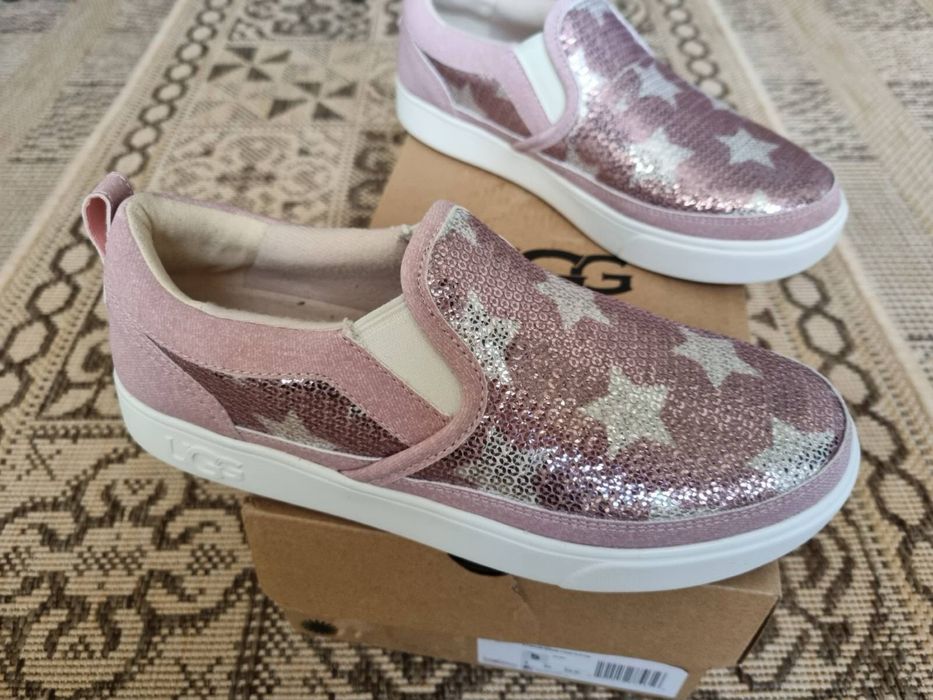 Мокасины UGG Caplan seguin stars slip-on  Натуральная кожа