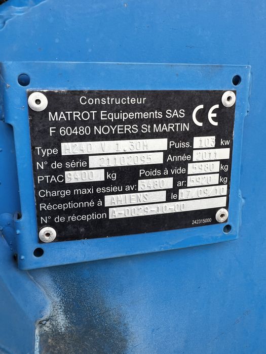 Opryskiwacz samojezdny Matrot Helios M24D