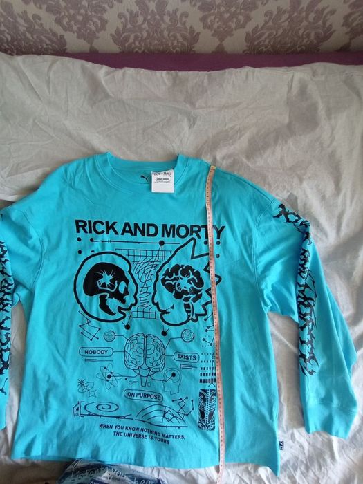 Лонгслів Puma Hoops & Rick and Morty