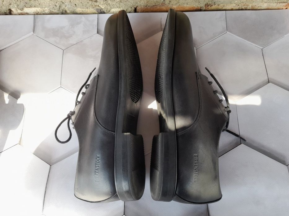 Оригинал Мужские повседневные туфли Birkenstock кожа, 45( 29 см )