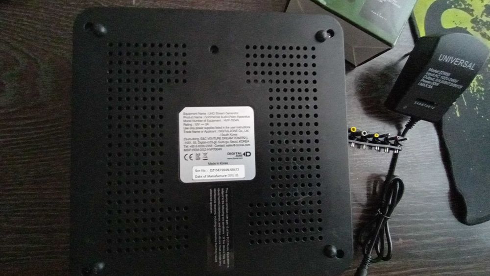 Odtwarzacz Digital Zone HVP-7004N T7 UHD(stream generator)