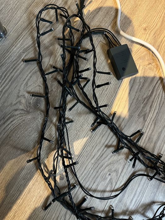 Luzes led arvore natal