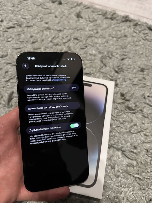 Iphone 14 pro max 128gb 84% kondycji