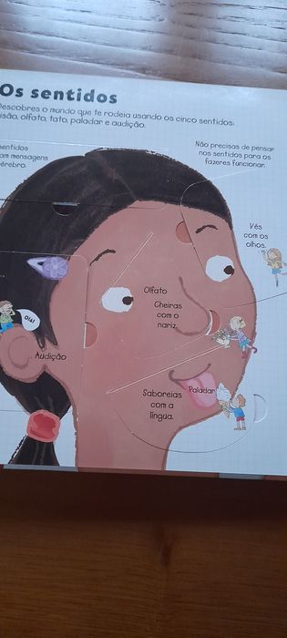 Livro "Descobre o Corpo Humano"