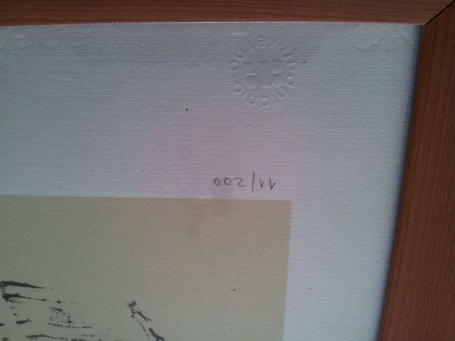 Dois Quadros com moldura