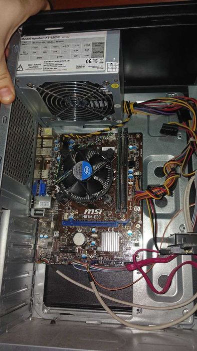 Intel Core i3-4170 3700MHz, MSI H81M-E33, 4gb (ddr3 - 1600)