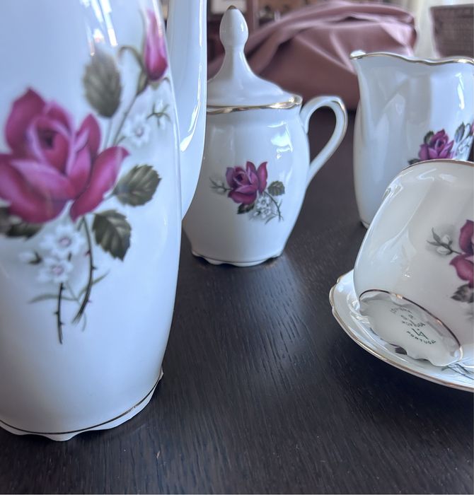 Serviço Café Vista Alegre antigo 15 peças - Novo  - Marca 32