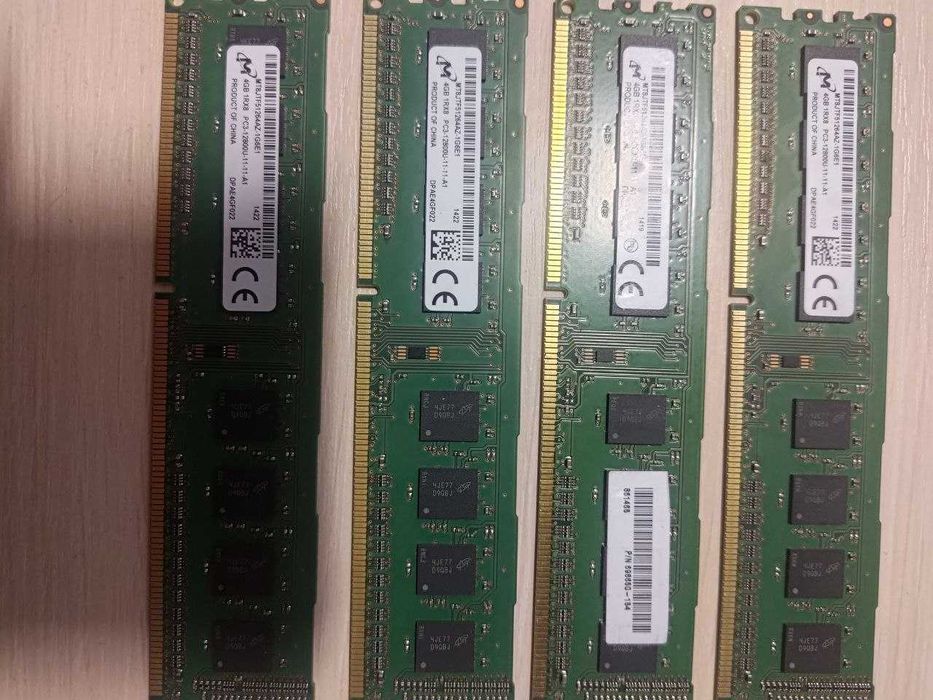 Продам оперативну пам'ять ADATA, Micron 4Gb DDR3, PC3L-12800 1600Мгц