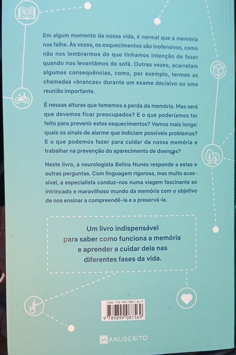 Livro "Memória de Ferro" de Belina Nunes