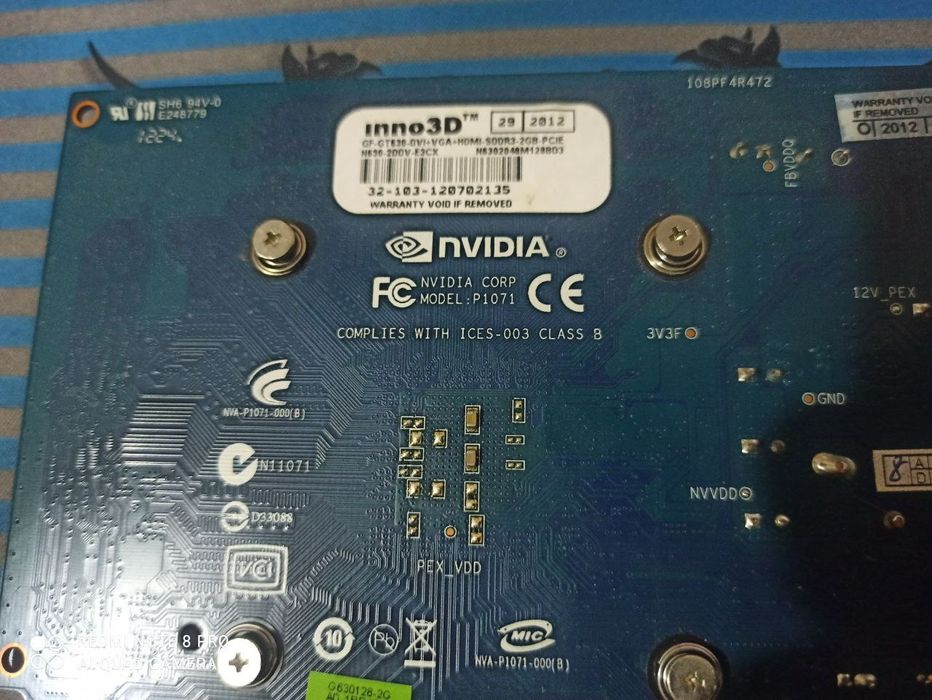 Nvidia GT630 2gb ino3d