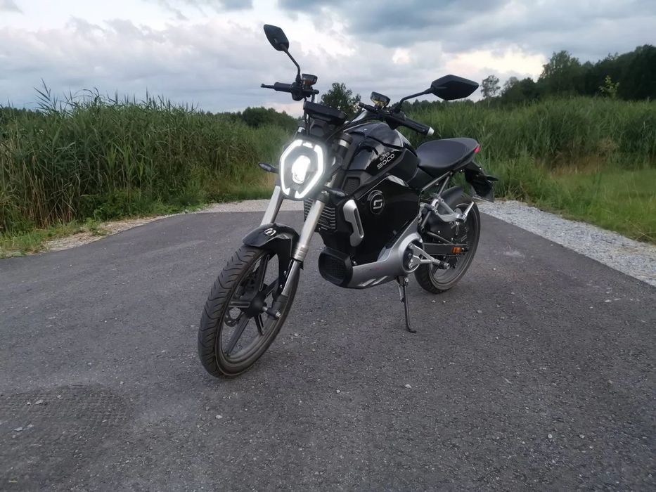 Super Soco TS Salon PL, PIerwszy właściciel, Stan BDB.