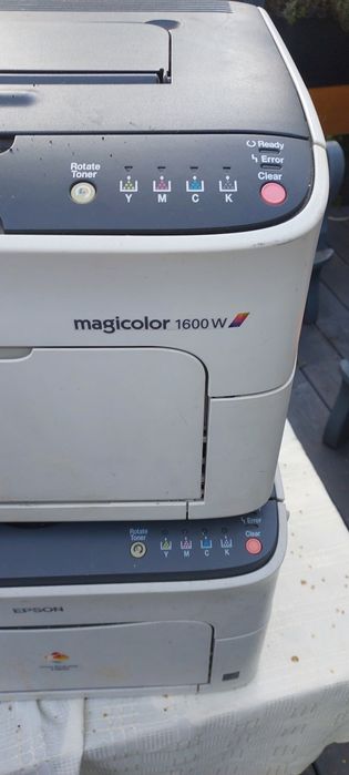 drukarka Fire Epson C 1600 Konica Minolta Epson aktual laser C 16