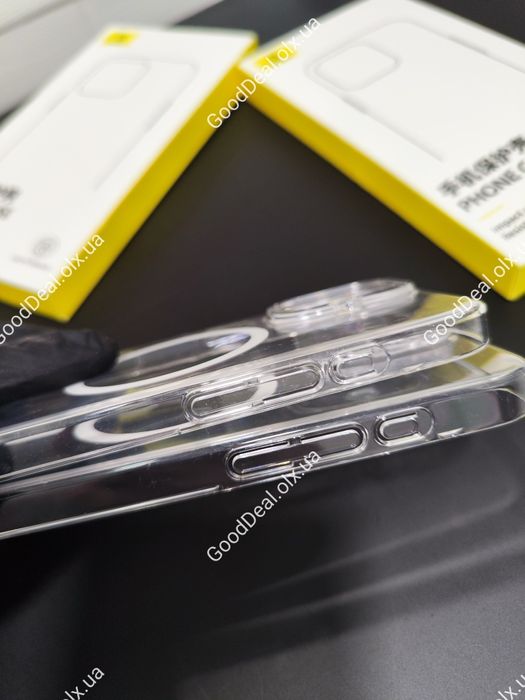 Чехол Baseus MagSafe для Apple iPhone 16, 15/16 Pro, 15/16 Pro Max.
