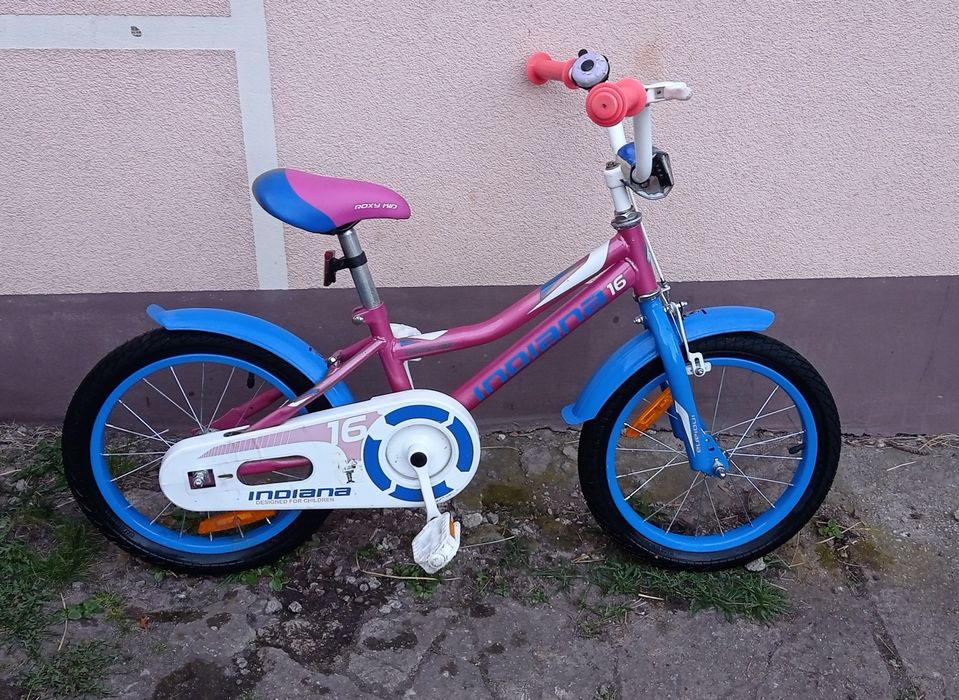 Rowerek dla dziewczynki Indiana Roxy kid. 16"stan idealny!!