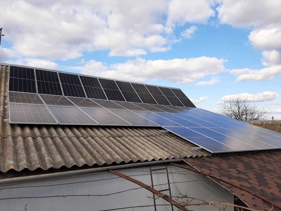 Сонячні панелі, Монтаж