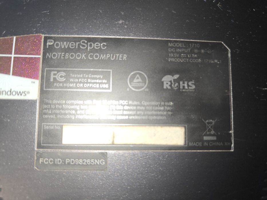 Игровой powerSpec i7 l 1070 - 8gb / 16 ОЗУ / 17.3