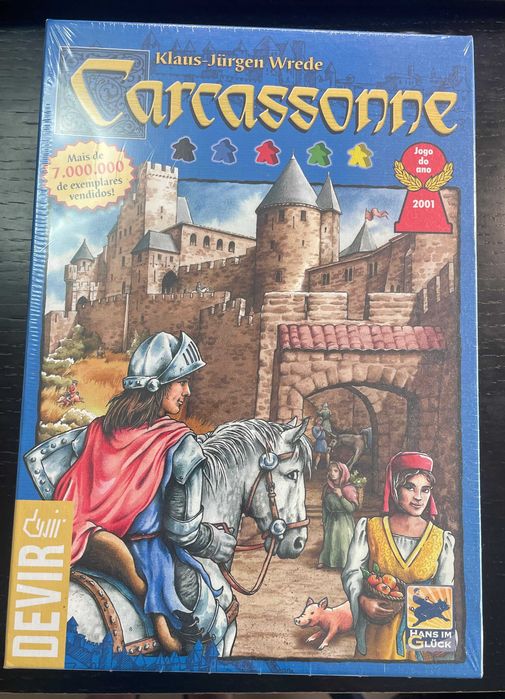 Carcassonne (fechado e ainda selado) - nunca usado!