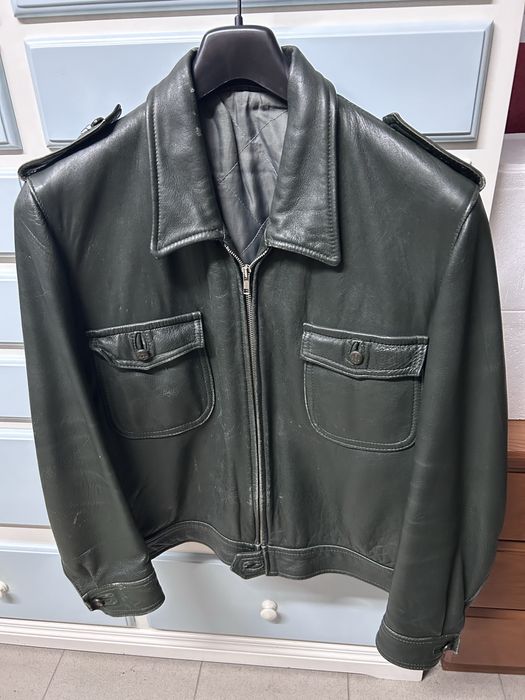 Blusão de cabedal do Exército