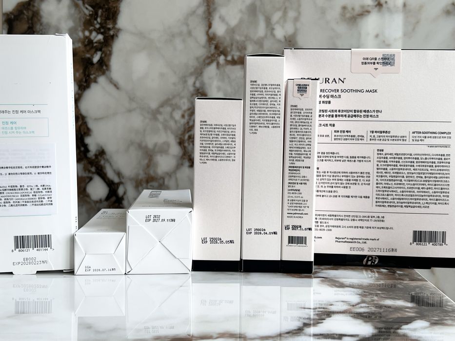 Rejuran healer rebalancing toner cream ampoule mask косметика набір