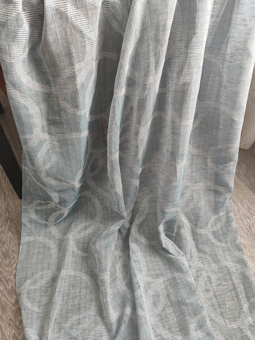 Тюль на тасьмі, льон