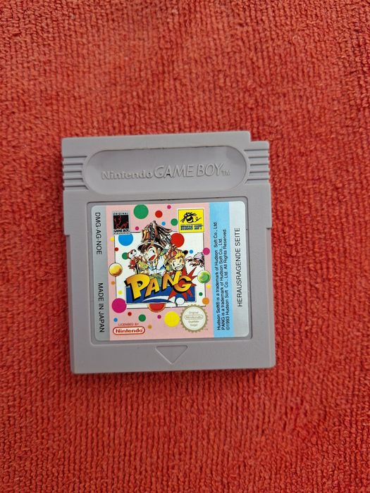 Pang Gameboy Game Boy Color