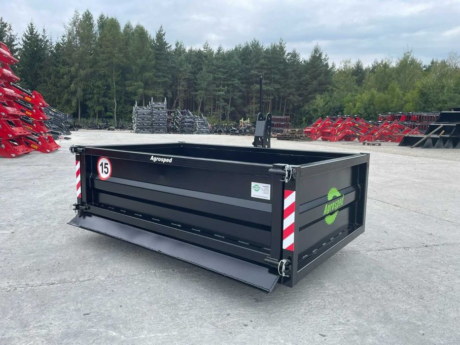Skrzynia ładunkowa do ciągnika paka transportowa paczka WZMOCNIONA