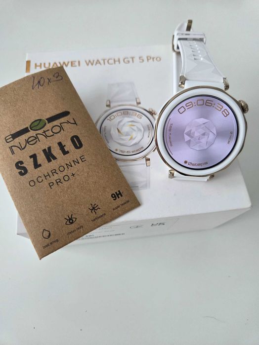 Smartwatch Huawei Watch GT5 Pro Active GPS 42 mm biały