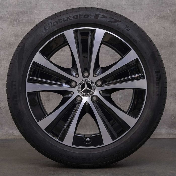 Jantes Mercedes-Benz 18" - 4 unidades / Oferta de 4 pneus Pirelli P7 C