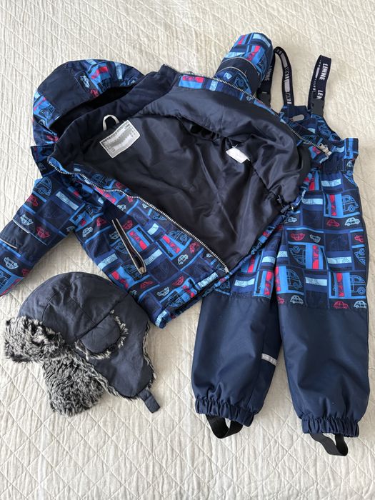 Зимовий костюм, комплект, комбінезон, куртка, штани LENNE 92