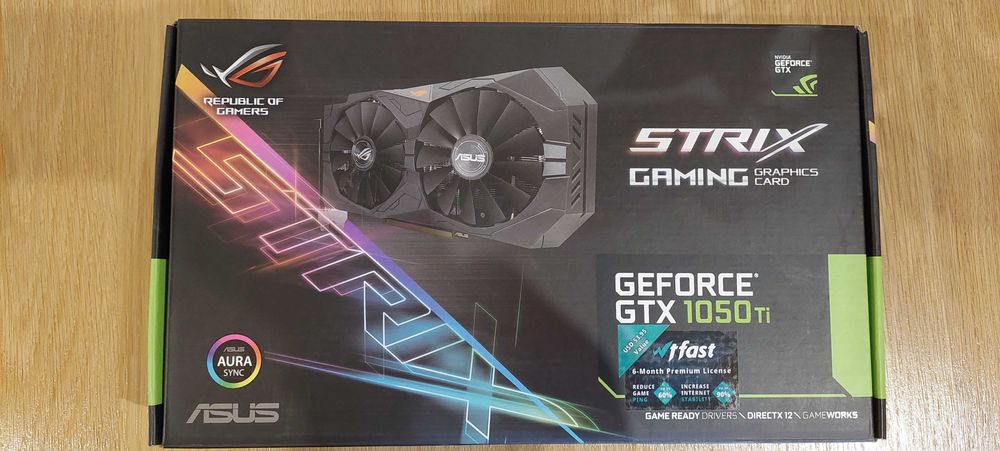 Karta graficzna ASUS GeForce GTX 1050 Ti Strix OC 4GB GDDR5