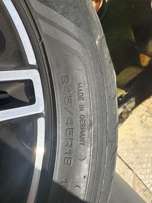 Jantes Originais Mercedes 18” com Pneus – Conjunto Completo