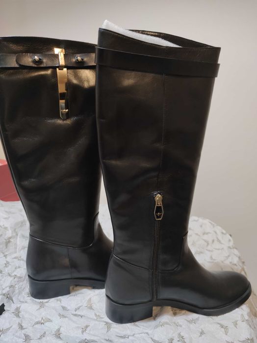 Botas em Pele - Estilista Miguel Vieira