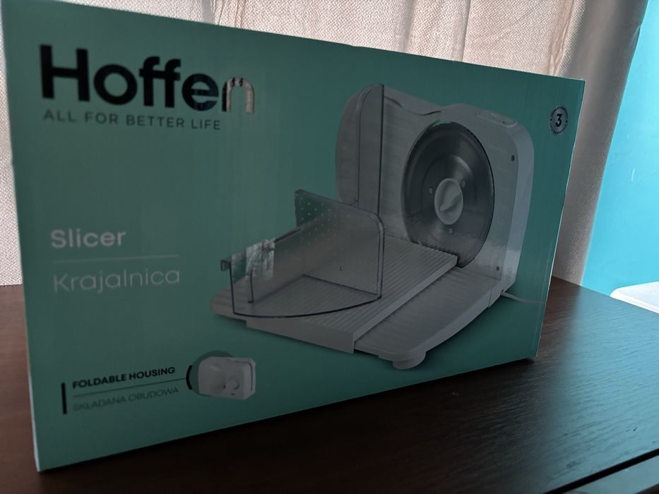 Krajalnica hoffen 150w skladana obudowa precyzyjne krojenie nowa