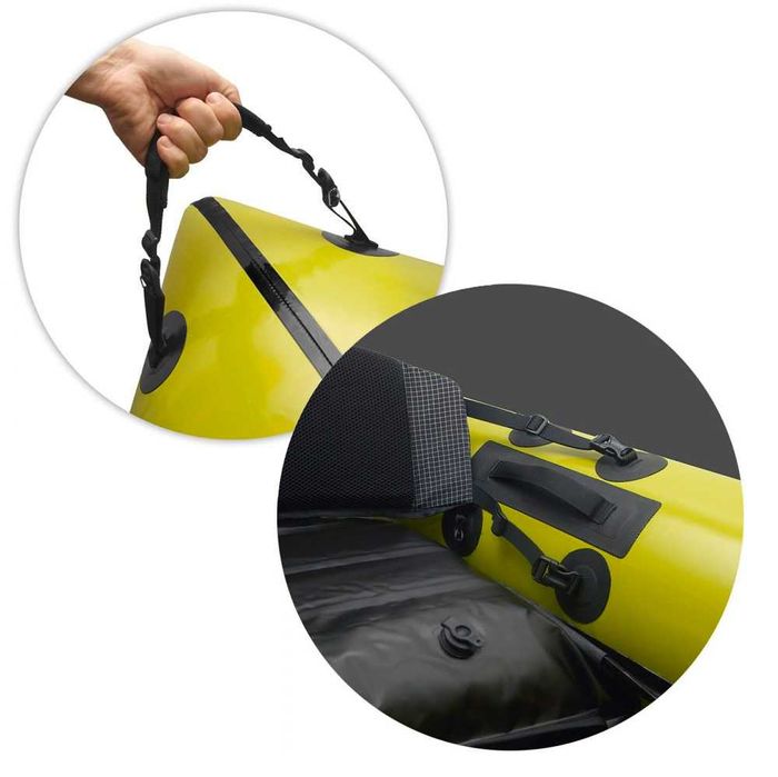 Packraft duży 1-os. / dwuosobowy Vking Grizzly Plus mocny TPU gw. 3lat