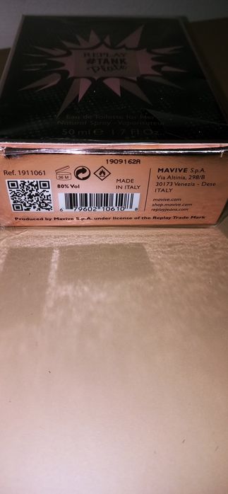 Replay Tank Plate 50ml