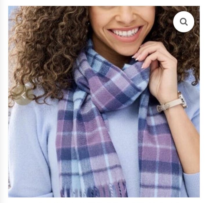 Новый шарф  Lochmere 100% кашемир, шерстяной