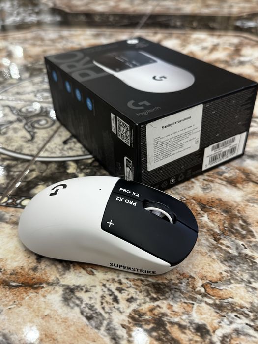 Оригинальная игровая мышь Logitech G Pro X2 Superstrike Lightspeed