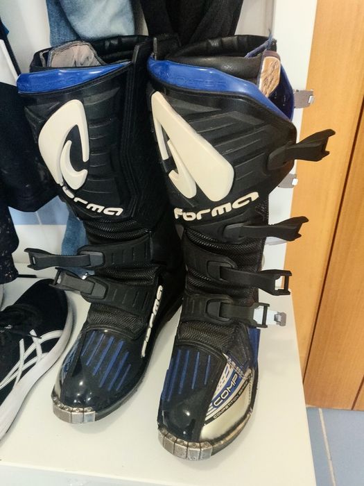 Botas Número 43/44 Motocross Enduro Forma Competition Articuladas